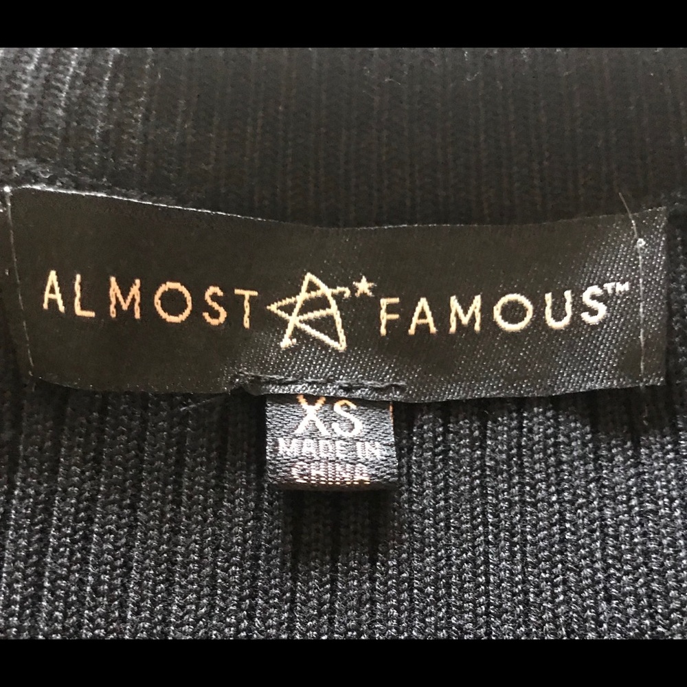 Nwt Almost Famous Sweater Dress - image 3